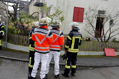 Brand einer Waschmaschine in Sillenbuch